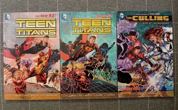 Teen Titans (N52) Vol 1, 2 + Rise of the Ravagers TP