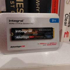 Integral 2TB Advantage Pro-2 M.2 2280 PCIe Gen4 X4 NVMe 1.4 SSD Up to 7200MB/s read & 6100MB/s write