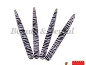 4x Zebra Design Professional Stainless Steel Tweezers Eyebrow Tweezers Eyebrow Clip