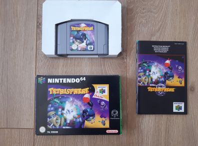 Nintendo N64 Tetrisphere Boxed