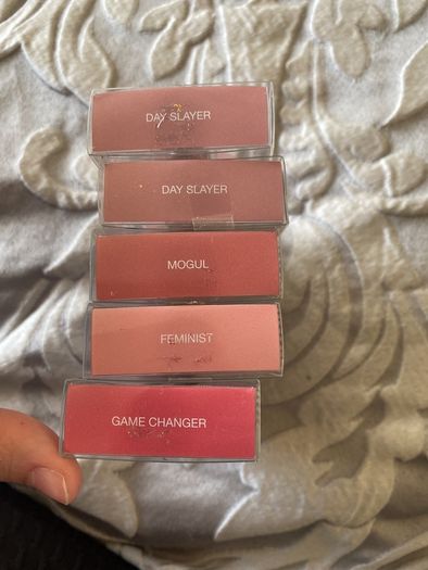 Huda beauty 100% genuine Demi matte cream lipsticks BNIB