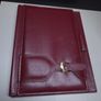 Vintage Rolex Genuine Leather Dealer Notebook Holder Geneva Switzerland Image 2