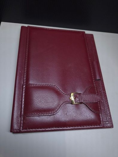 Vintage Rolex Genuine Leather Dealer Notebook Holder Geneva Switzerland