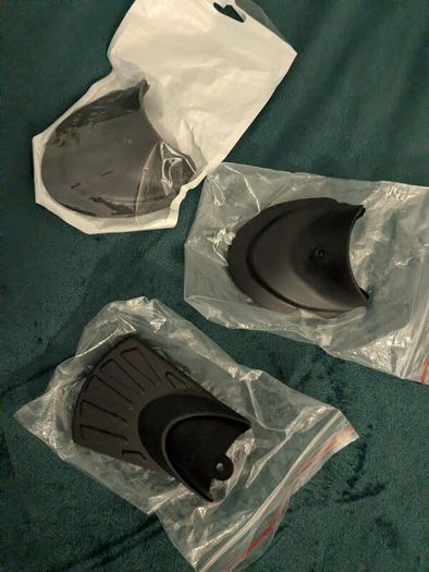 AOVO Pro / Xiaomi M365 Rubber Mudguard Extensions New