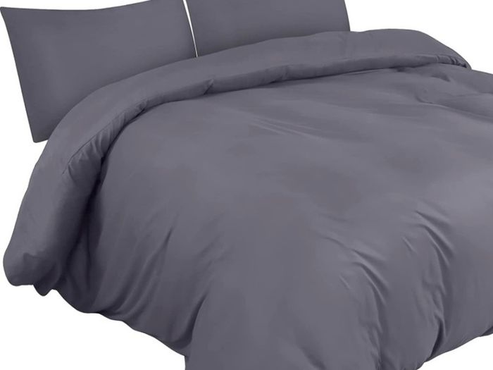 Bedding King Size Duvet Cover - Soft Microfibre Duvet Cover Set with Pillow cases - Bedding Quilt Cover Set MULTIPLE COLOURS AVAILABLE (FREE POSTAGE)