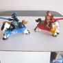 Fisher Price Great Adventures Castle Playset Horses Jousting (2) Image 2