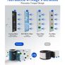 Proscenic A9 Air Purifier, for Home 90SqM with H13 True HEPA Filter, CADR 460m/h, Timer, Auto Mode, Sleep Mode, PM2.5 Display, Filter Change Reminder, Air Filter for Allergies, Dust and Pollen Image 6