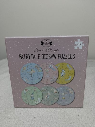Fairytale Jigsaw Puzzles, 6 double sided puzzles