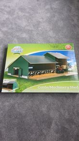 Kids Wooden Cattle & Machinery Shed