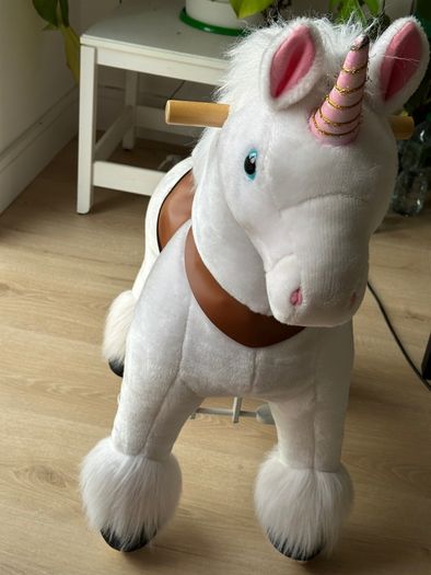 Unicorn riding ponie