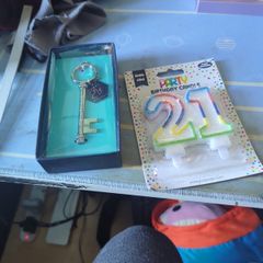 21st birthday candle