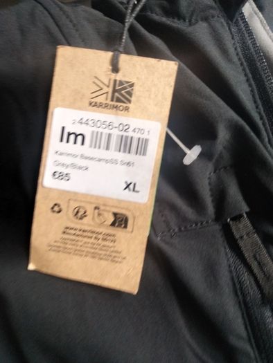 mens,karrimor jacket XL
