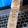 Thank You Stickers / Large / 1.5" / 60 / NEW Image 2