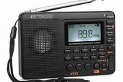 New Radio FM AM SW Portable Radios AM FM Rechargeable Shortwave Radio Battery Batteries Full Wave USB Recorder Speaker