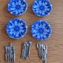 Dolls house tableware - plates, cutlery, glasses and more Image 3