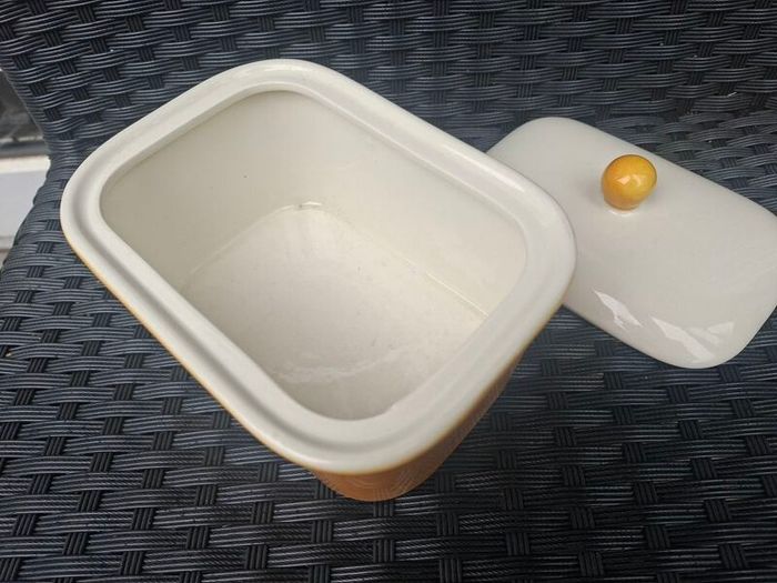 Vintage Carrigaline Pottery Butter Dish
