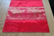 Red Silk Cushion Cover for Sale