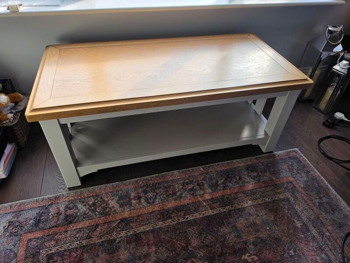 Matching Georgia Dining Table, 4 Chairs & Coffee Table