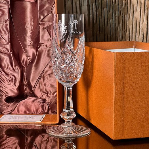 110/150, Baccarat, Limited Edition 150, France, Crystal champagne glass
