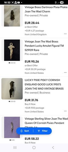 Joan The Wad Vintage charm