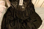 Stunning Black Strapless Dress Size S (Brand New with Tags)
