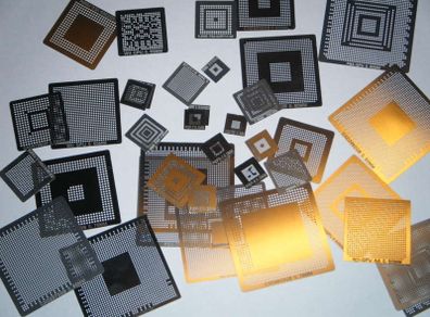 BGA Heat Directly Reball Stencils for Game Consoles