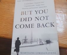 But You Did Not Come Back International Bestseller A Memoir  Auschwitz   In Good Condition From Pet Smoke Free Home