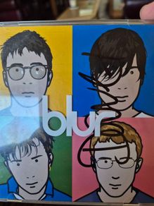 Best Of Blur CD signed by Damon