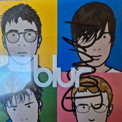 Best Of Blur CD signed by Damon