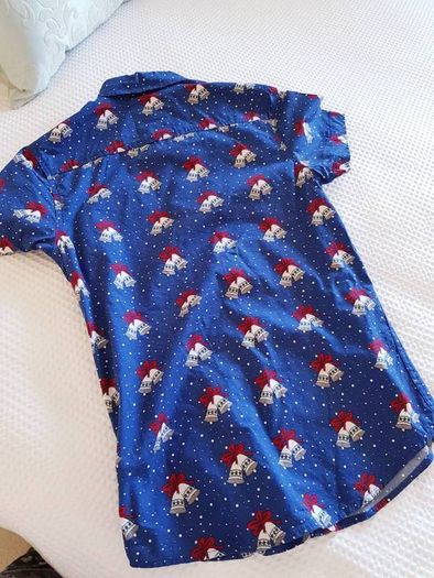 Christmas Short Sleeve Shirt - Size Small