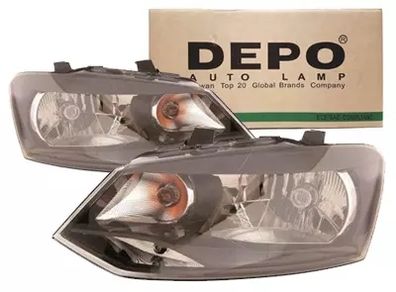 Left headlight vw polo from 2009-2015