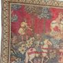Large French Aubusson Style Tapestry with Medieval Hunting Scene Image 2
