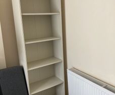 LOMMARP Bookcase IKEA, beige, 65x199 cm