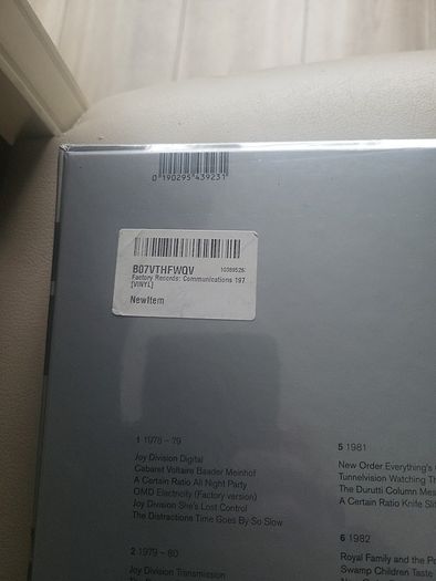 Factory communications 1978 to 92 eight vinyl boxset