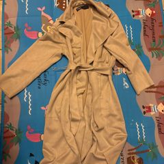 Zara suede coat
