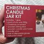 Christmas candle jar kit Image 3