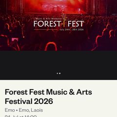 Forest fest weekend  camping