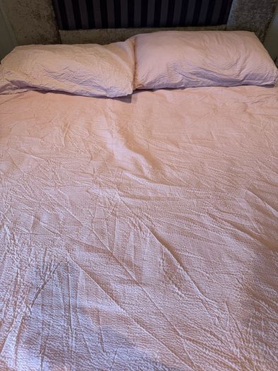 H&M home pink duvet covet set