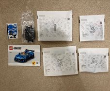 LEGO 77264 Jaguar F-TYPE Project 7 split