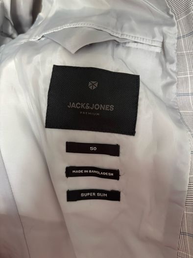 Jack & Jones Suit Jacket Chiseled Stone 40R