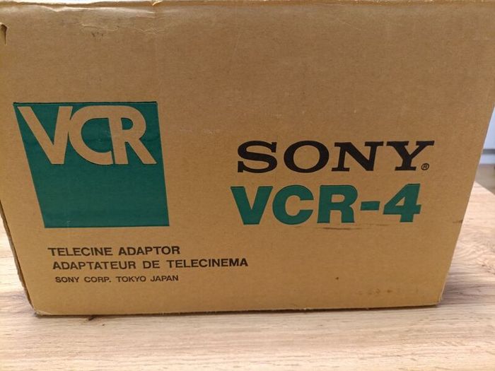 Sony Telecine Adapter Vcr-4 -excellent Condition