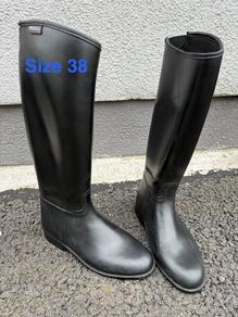 Rubber horse riding boots