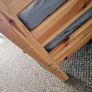wooden single bed Image 3