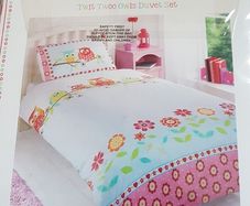Vintage Kids Duvet Cover (NEW) - Owls