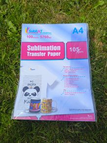 Sublimation paper bundle A4-100 pages
