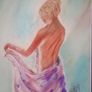 Woven Silk - Pastel Painting Image 6