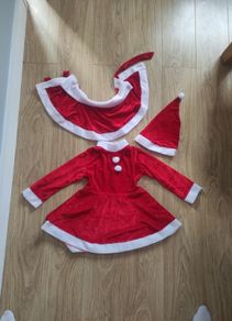 Santa dress with Cape and hat