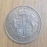 1913 George V Half Crown silver Image 2