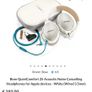 Bose QuietComfort 25 Acoustic Noise Cancelling Headphones for Apple devices - White (Wired 3.5mm) Image 7