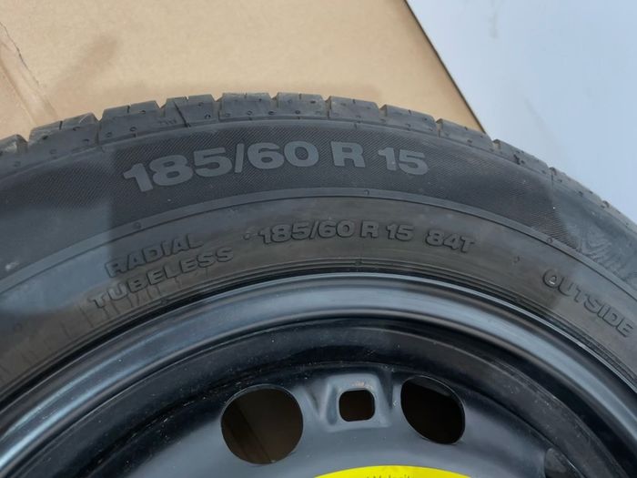 R15 VW Polo spare wheel space saver + jack